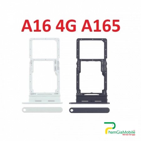 Khay Sim Samsung Galaxy A16 4G SM-A165B Khay SIM gốc + Khay thẻ SIM, Khay thẻ Micro SD Linh Kiện Thay Thế